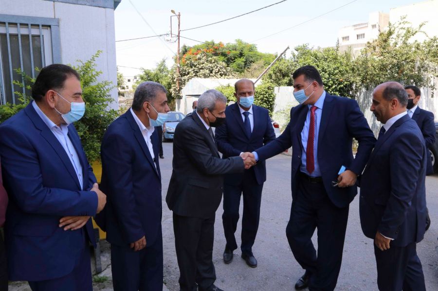  قلقيلية: استقبال وزيري الزراعة الاردني والفلسطيني